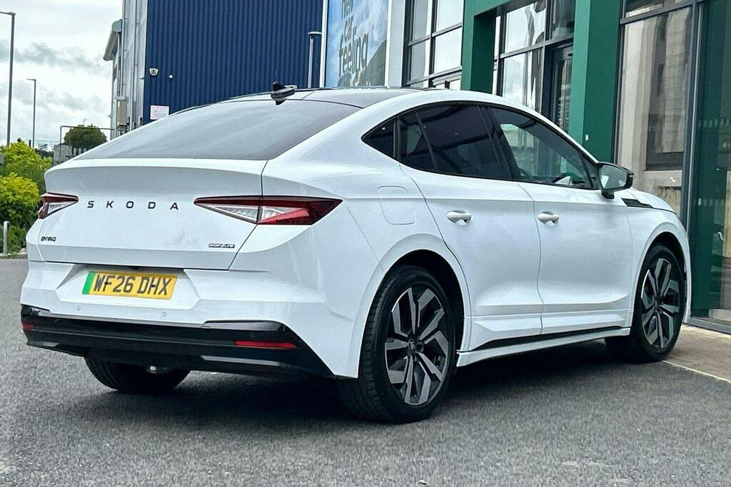 Skoda ENYAQ 82Kwh 85X Sportline Coupe 4Wd WF26DHX White #3