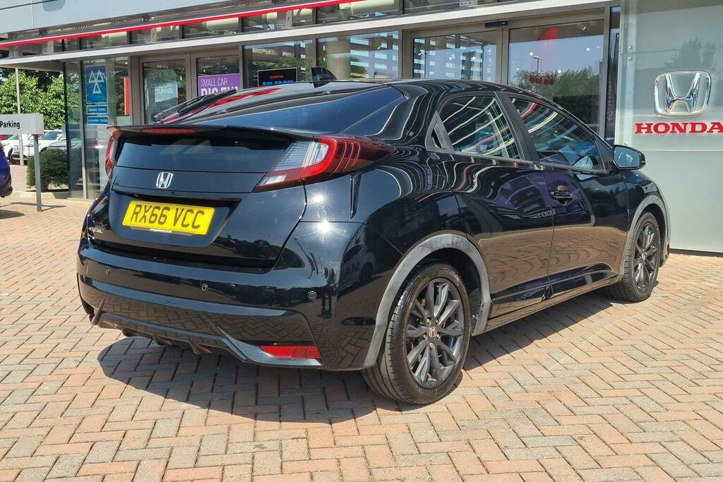 Honda Civic 1.6 I Dtec Se Plus Black #3