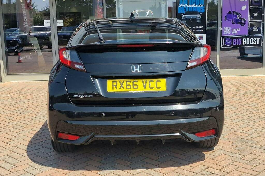 Honda Civic 1.6 I Dtec Se Plus Black #4