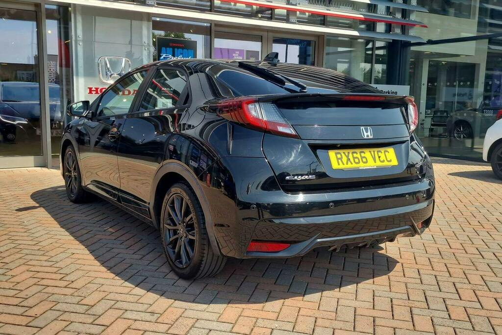 Honda Civic 1.6 I Dtec Se Plus Black #5