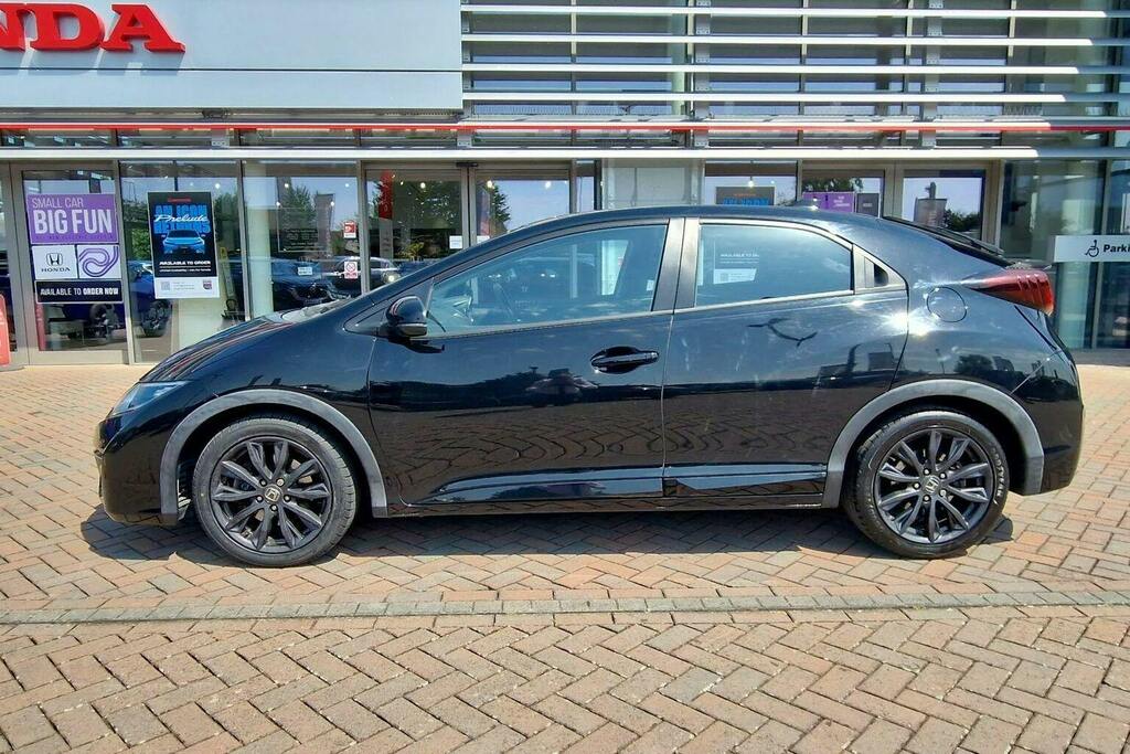 Honda Civic 1.6 I Dtec Se Plus Black #6