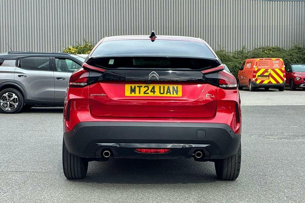 Citroen C4 1.2 Puretech Max Hatchback Eat8 MT24UAN Red #4