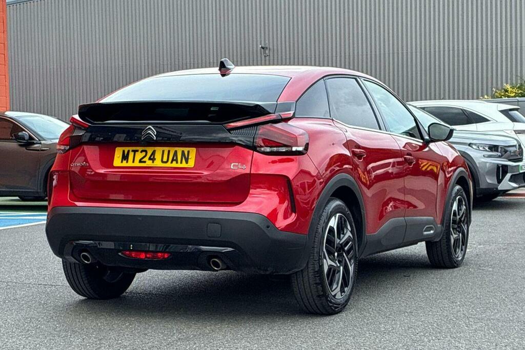 Citroen C4 1.2 Puretech Max Hatchback Eat8 MT24UAN Red #3