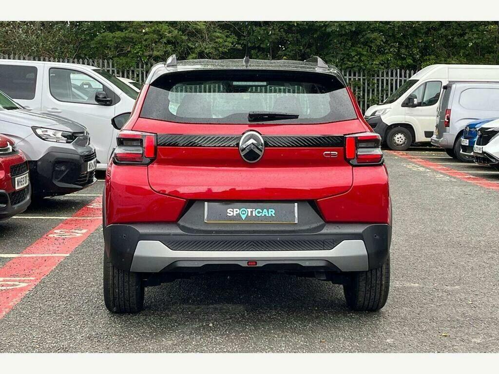 Citroen C3 1.2 Turbo Plus Hatchback WG26UVM Red #6