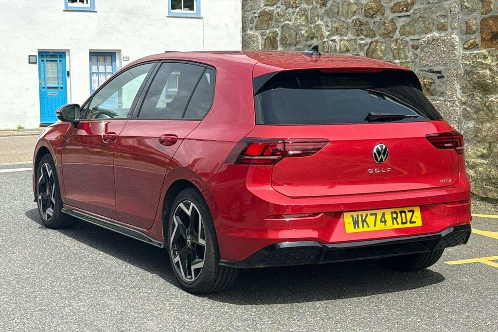 Volkswagen Golf 1.5 Etsi Mhev R-line Hatchback Hybrid D WK74RDZ Red #5