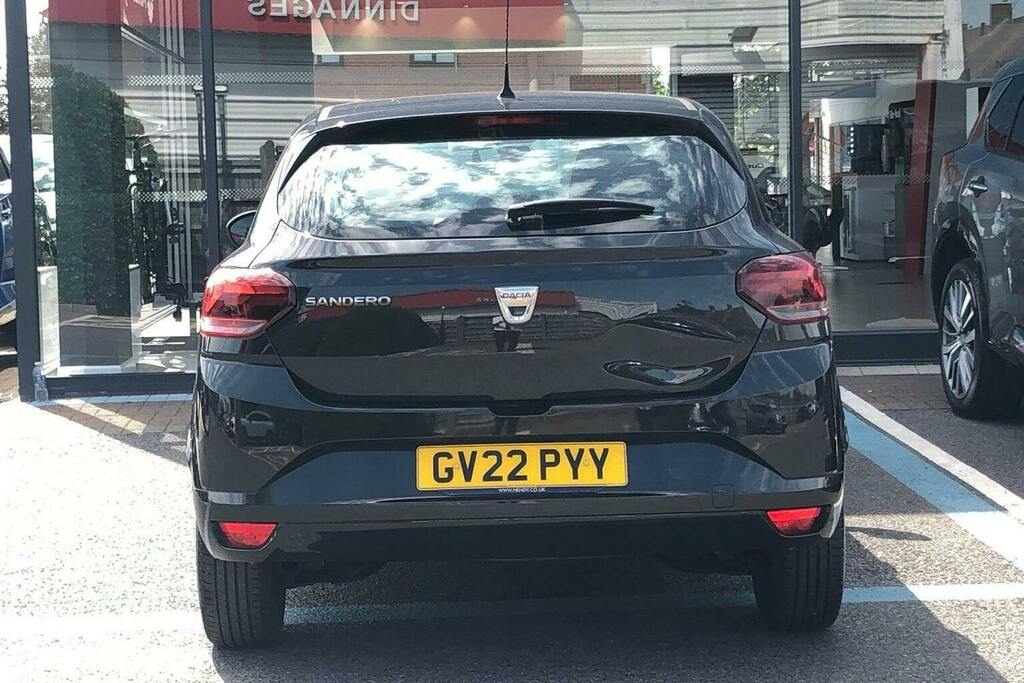 Dacia Sandero 1.0 Sce Essential Hatchback GV22PYY Black #4