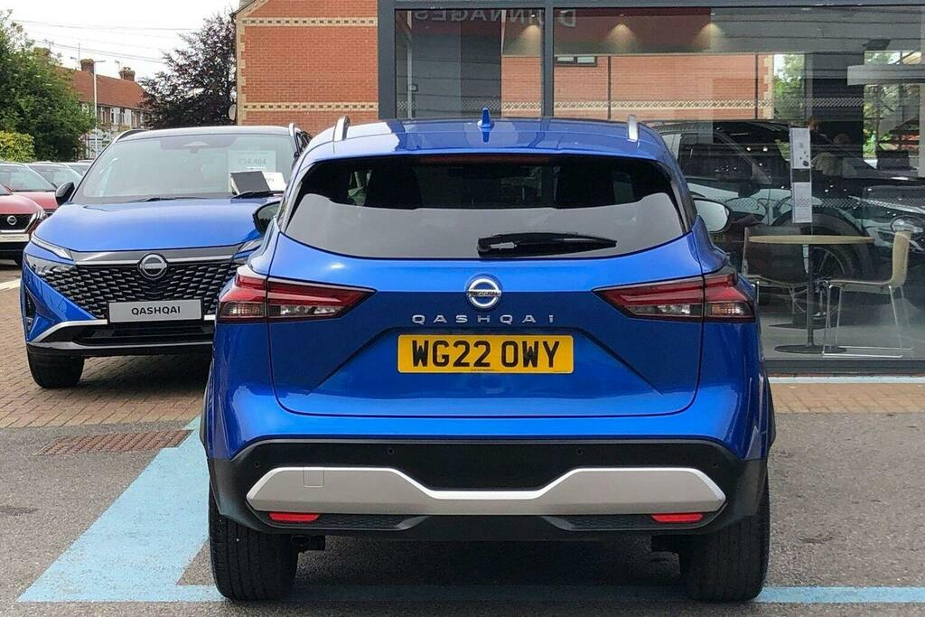 Nissan Qashqai 1.3 Dig T Mhev N Connecta Suv Hybrid Ma WG22OWY Blue #4
