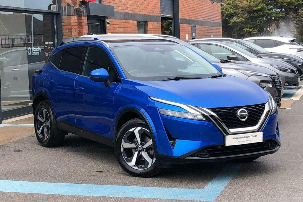 Nissan Qashqai 1.3 Dig T Mhev N Connecta Suv Hybrid Ma WG22OWY Blue