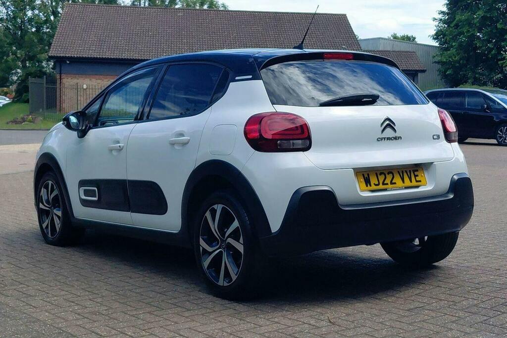 Citroen C3 1.5 Bluehdi Shine Plus Hatchback WJ22VVE White #5