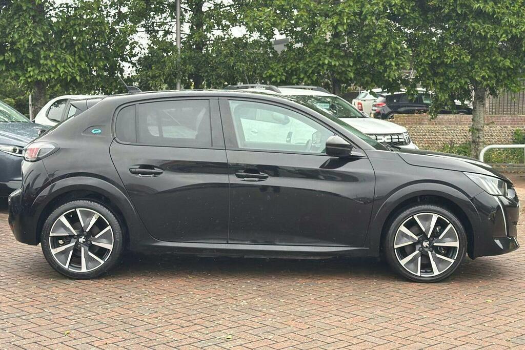 Peugeot e-208 50Kwh Gt Premium Hatchback Black #2