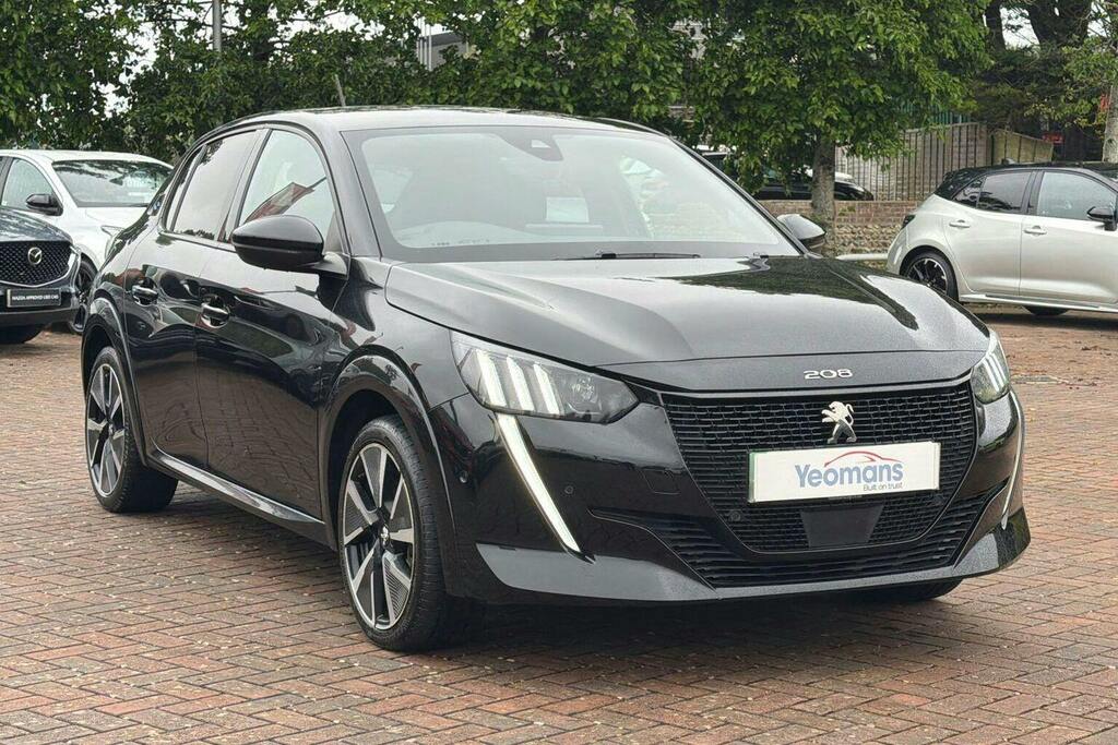 Peugeot e-208 50Kwh Gt Premium Hatchback Black