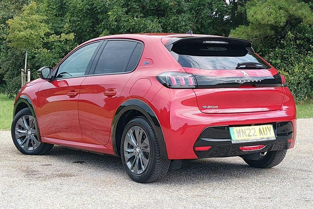 Peugeot e-208 50Kwh Allure Premium Hatchback Red #5