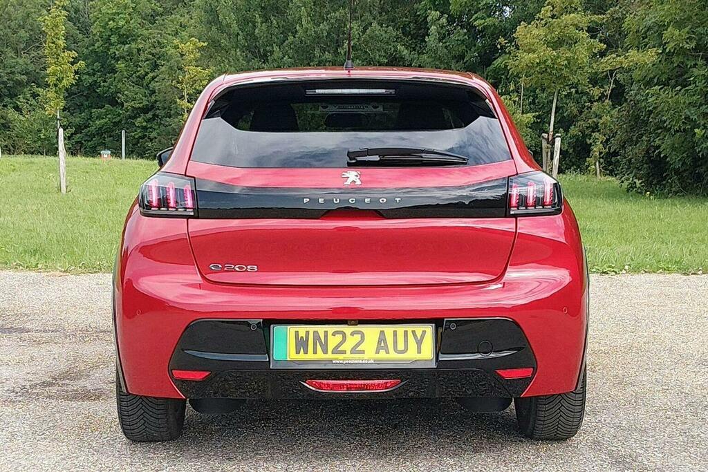 Peugeot e-208 50Kwh Allure Premium Hatchback Red #4
