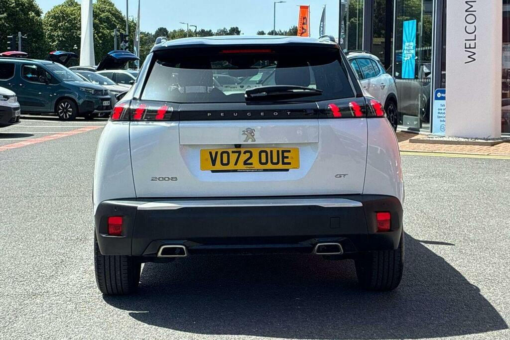 Peugeot 2008 1.2 Puretech Gt Suv Eat White #4