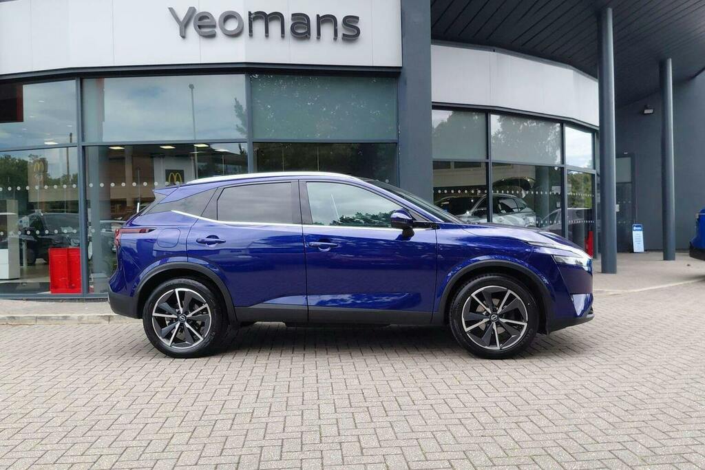 Nissan Qashqai 1.3 Dig T Mhev Tekna Suv Hybrid HT23UEY Blue #2