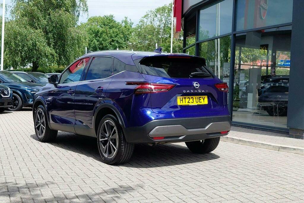 Nissan Qashqai 1.3 Dig T Mhev Tekna Suv Hybrid HT23UEY Blue #5