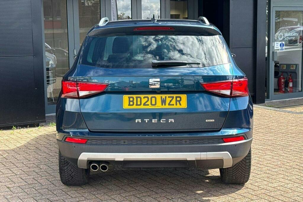 Seat Ateca 2.0 Tsi Xcellence Lux Suv Dsg 4Drive Blue #4