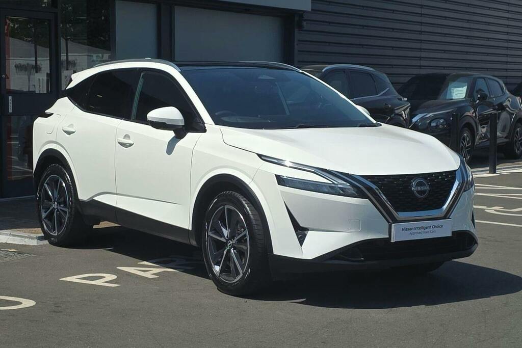 Nissan Qashqai 1.3 Dig T Mhev Tekna Suv Hybrid White