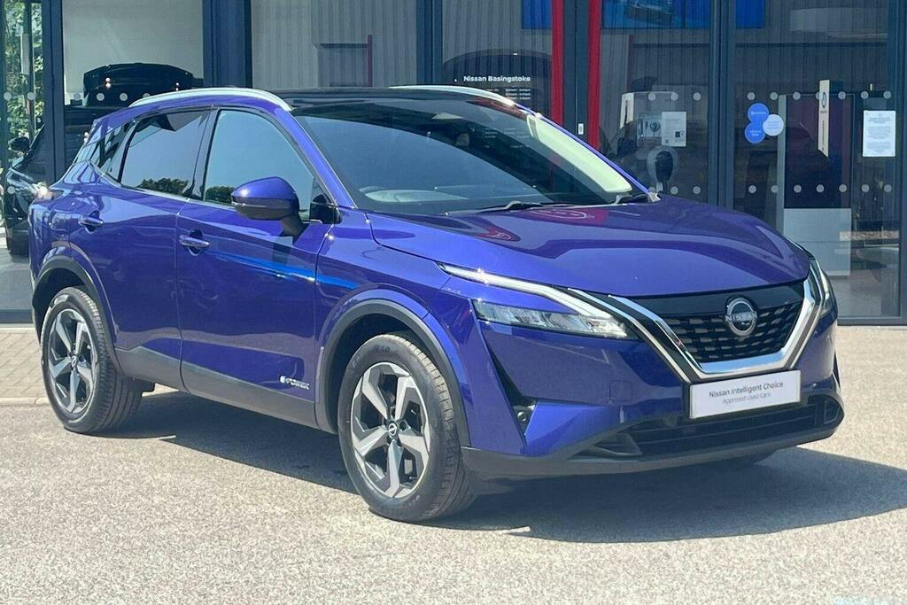 Nissan Qashqai 1.5 H E Power N Connecta Suv Hybrid Aut Blue