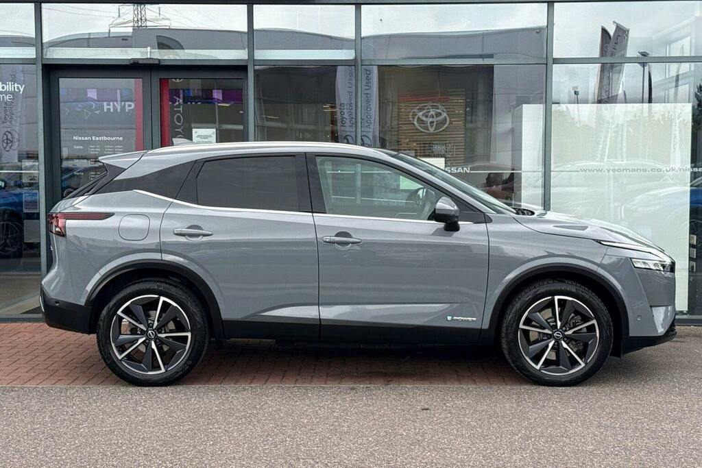 Nissan Qashqai 1.5 H E Power Tekna Suv Hybrid OY23NPJ Grey #2