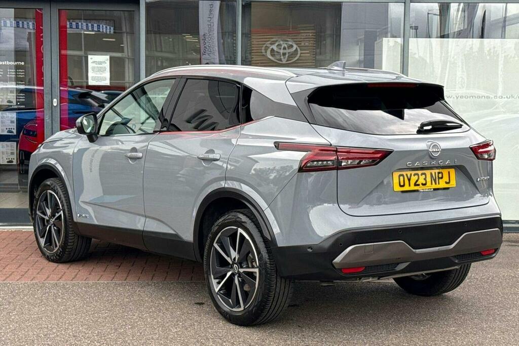 Nissan Qashqai 1.5 H E Power Tekna Suv Hybrid OY23NPJ Grey #5