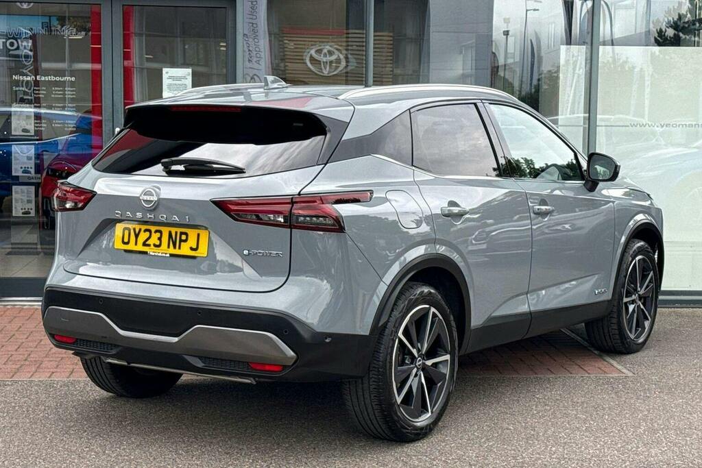 Nissan Qashqai 1.5 H E Power Tekna Suv Hybrid OY23NPJ Grey #3