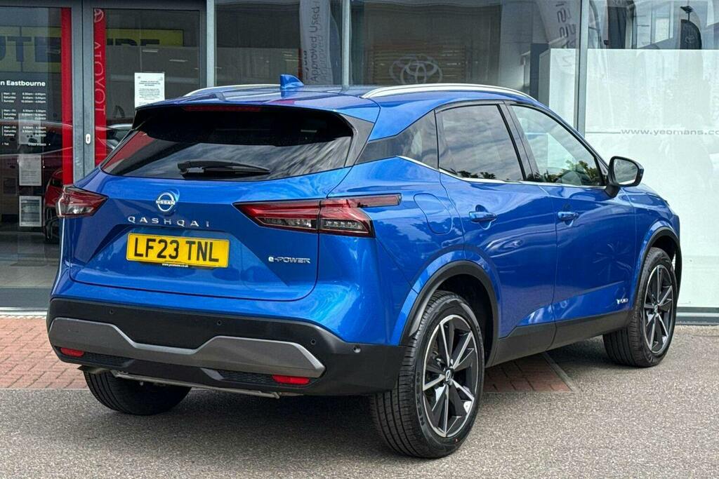 Nissan Qashqai 1.5 H E Power Tekna Suv Hybrid Blue #3