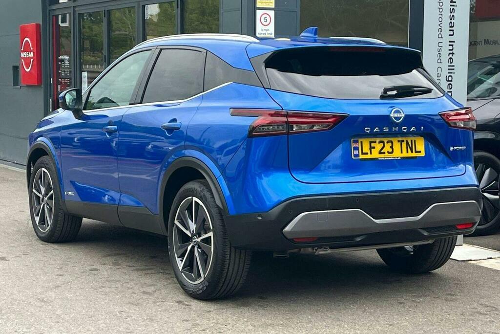 Nissan Qashqai 1.5 H E Power Tekna Suv Hybrid Blue #4