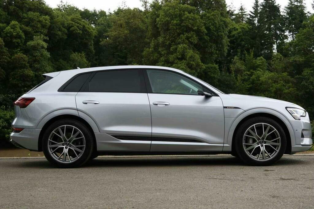 Audi E-tron 55 Launch Edition Suv Quattro 95 WV70DMZ Silver #4
