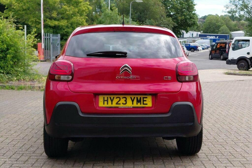 Citroen C3 1.2 Puretech Shine Plus Hatchback Manua HY23YME Red #4