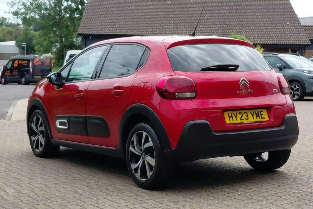 Citroen C3 1.2 Puretech Shine Plus Hatchback Manua HY23YME Red #5