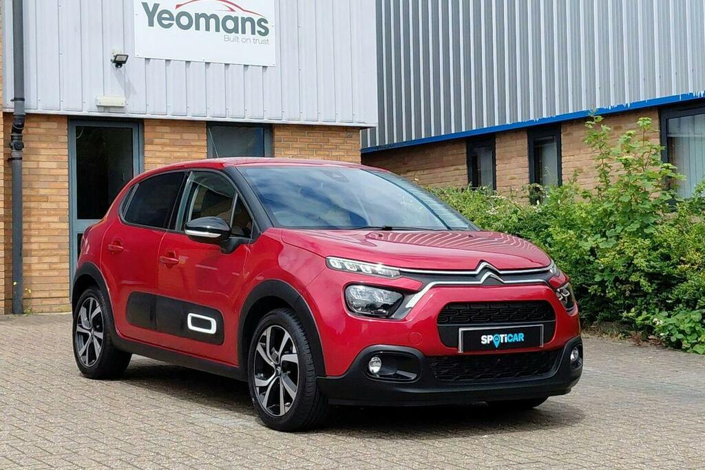 Citroen C3 1.2 Puretech Shine Plus Hatchback Manua HY23YME Red