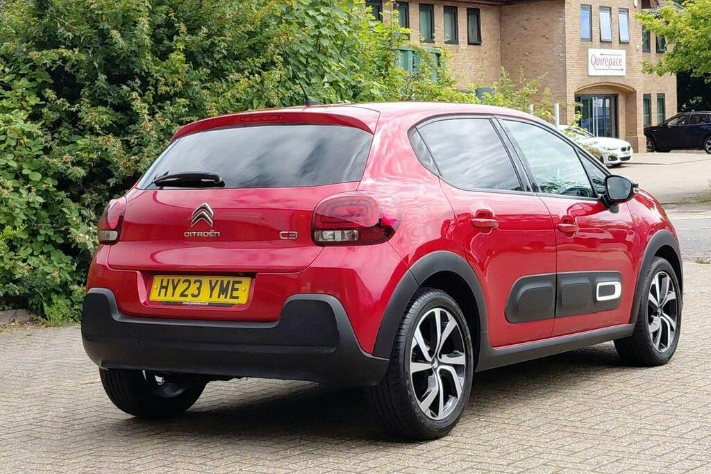 Citroen C3 1.2 Puretech Shine Plus Hatchback Manua HY23YME Red #3