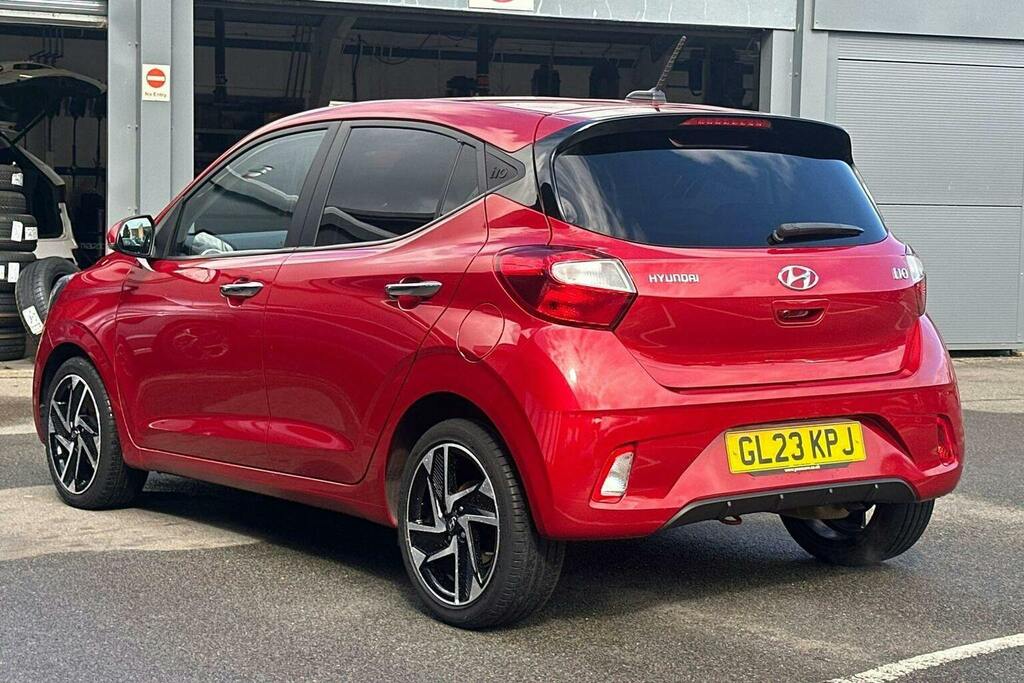 Hyundai I10 1.2 Premium Hatchback Red #5