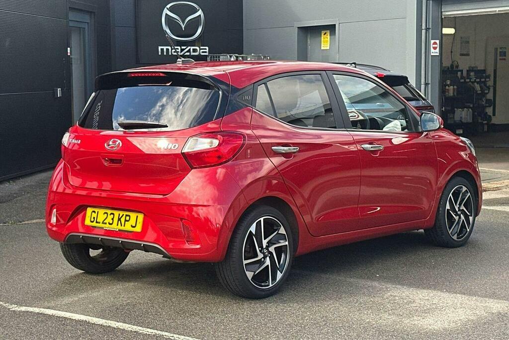 Hyundai I10 1.2 Premium Hatchback Red #3