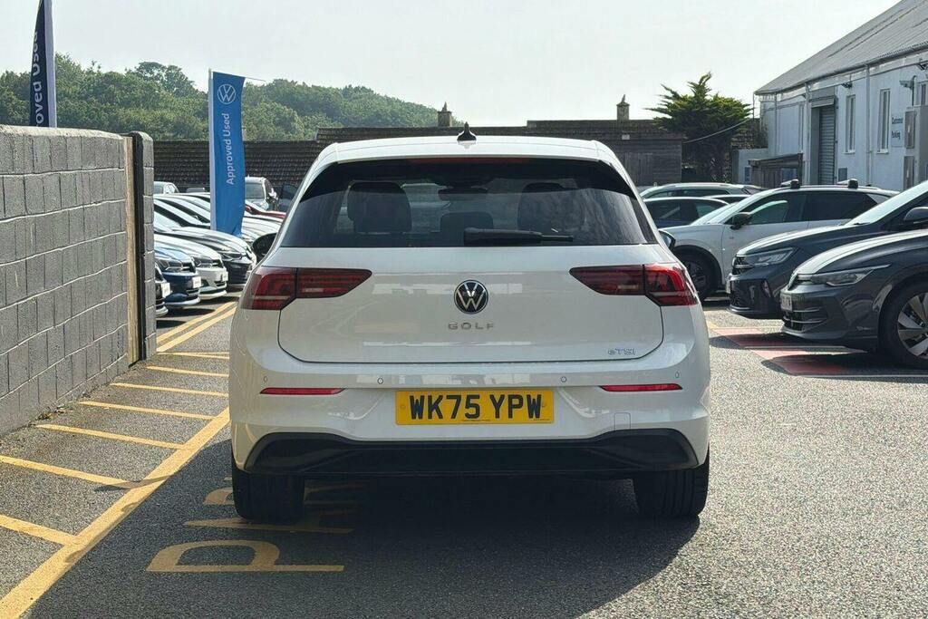 Volkswagen Golf 1.5 Etsi Mhev Match Hatchback Hybrid Ds WK75YPW White #4