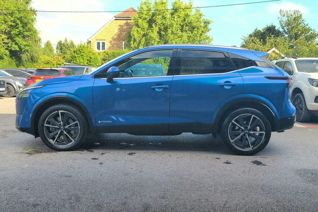 Nissan Qashqai 1.5 H E Power Tekna Suv Hybrid GK23FXY Blue #6