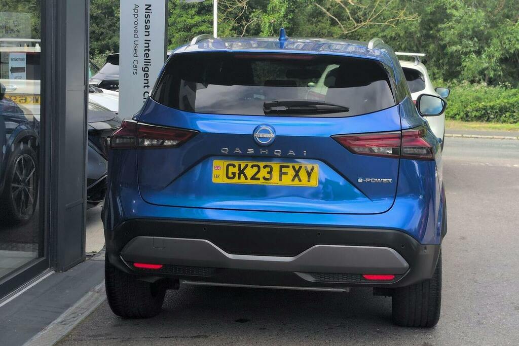 Nissan Qashqai 1.5 H E Power Tekna Suv Hybrid GK23FXY Blue #4