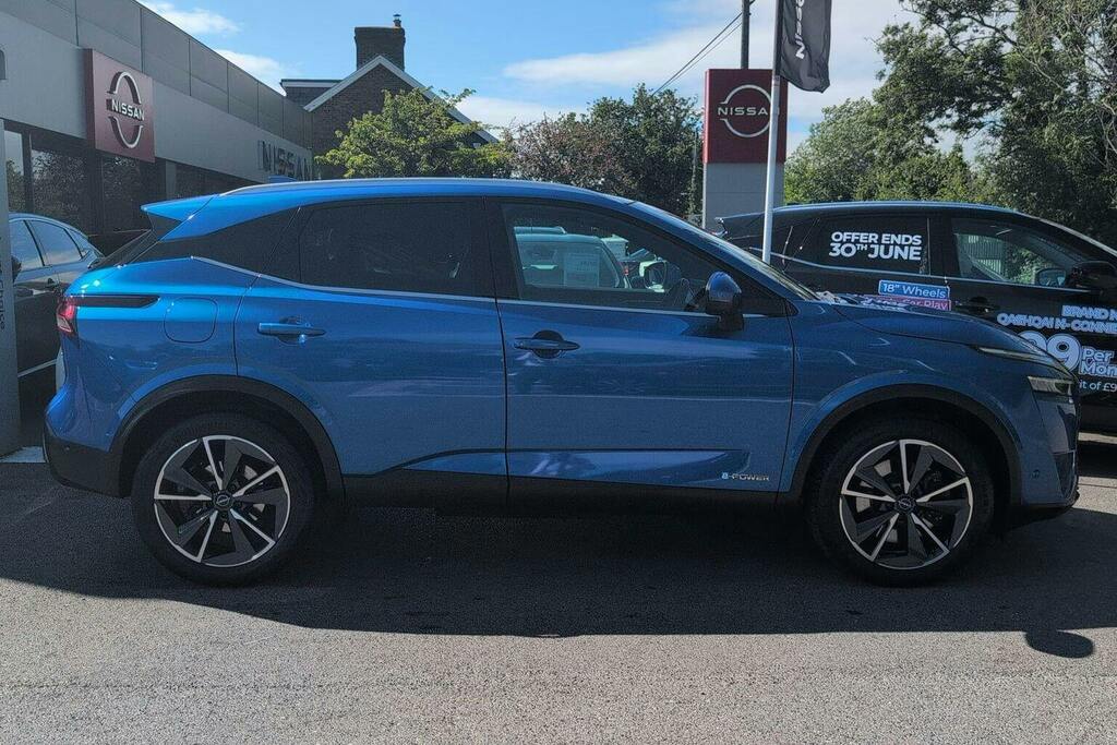 Nissan Qashqai 1.5 H E Power Tekna Suv Hybrid GK23FXY Blue #2