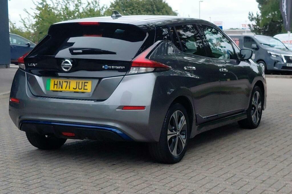 Nissan Leaf 62Kwh E Plus Tekna Hatchback HN71JUE Grey #3