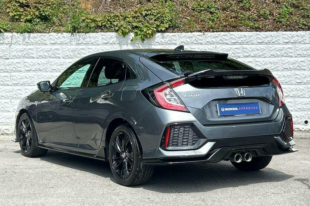 Honda Civic 1.5 Vtec Turbo Sport Hatchback Cvt Grey #5