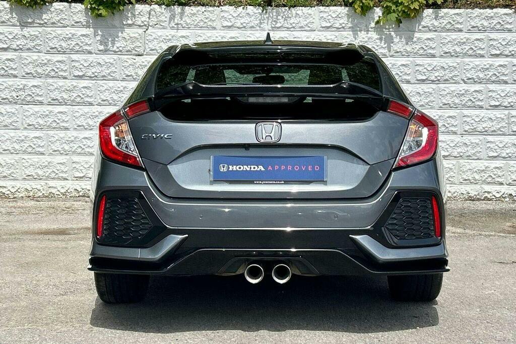 Honda Civic 1.5 Vtec Turbo Sport Hatchback Cvt Grey #4