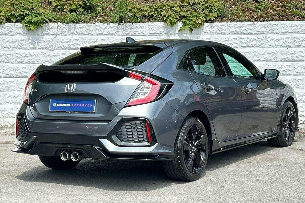 Honda Civic 1.5 Vtec Turbo Sport Hatchback Cvt Grey #3