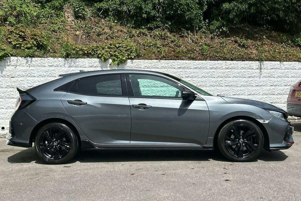 Honda Civic 1.5 Vtec Turbo Sport Hatchback Cvt Grey #2
