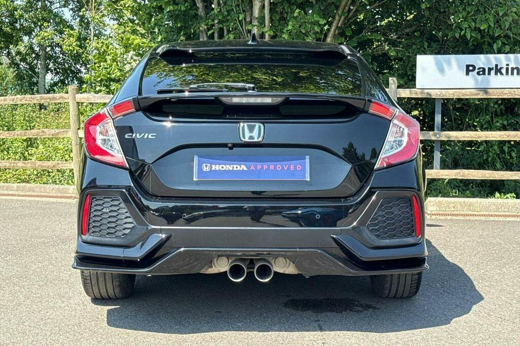 Honda Civic 1.5 Vtec Turbo Sport Hatchback MD68YPR Black #4