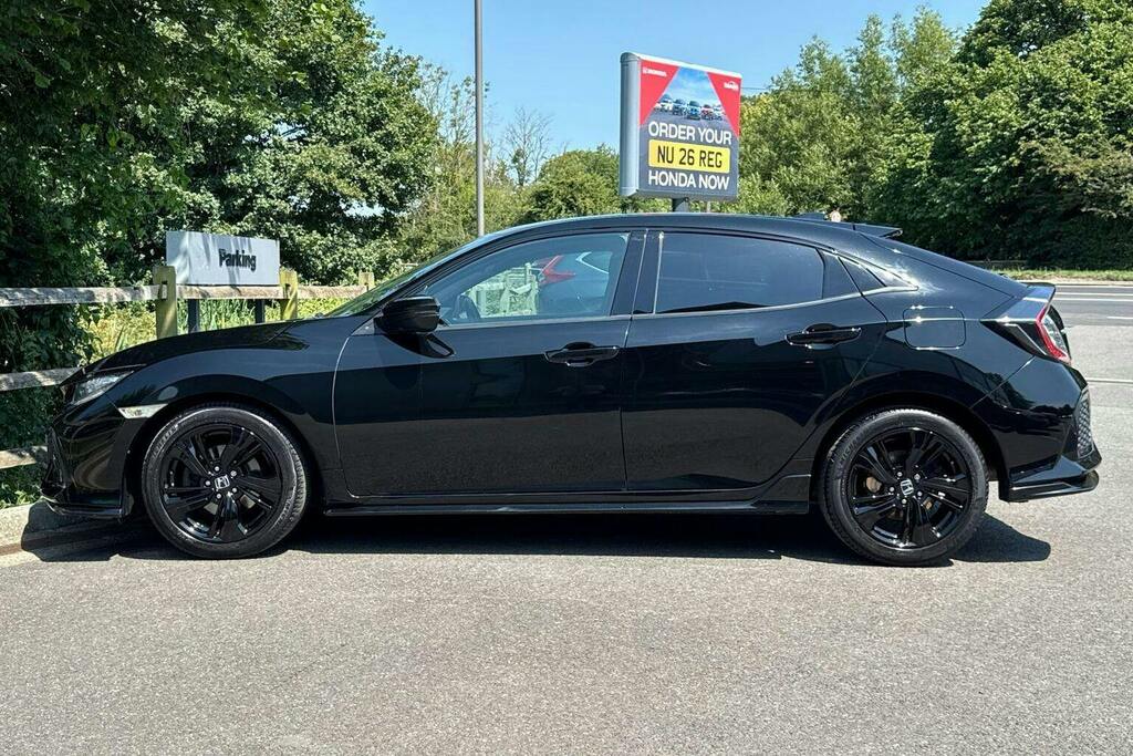 Honda Civic 1.5 Vtec Turbo Sport Hatchback MD68YPR Black #6