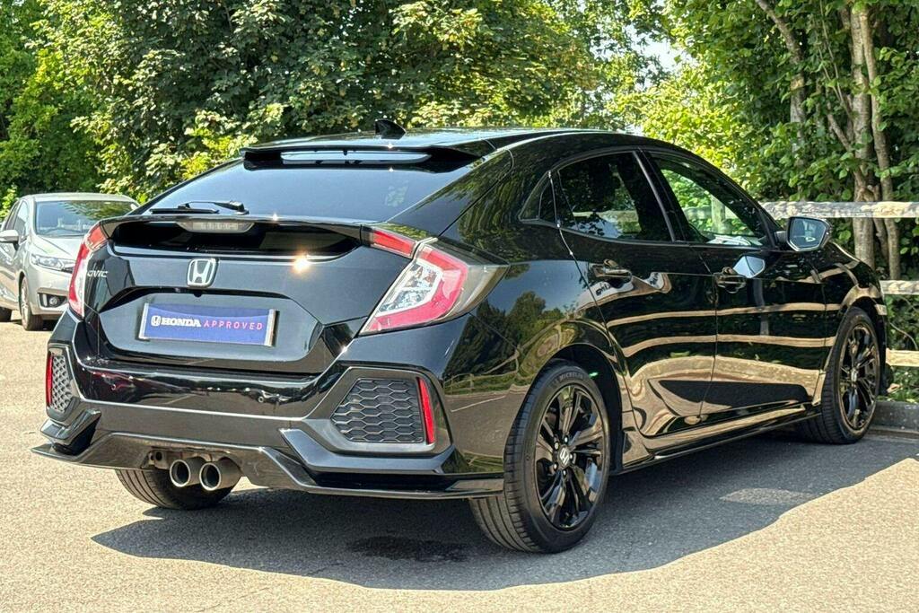 Honda Civic 1.5 Vtec Turbo Sport Hatchback MD68YPR Black #3