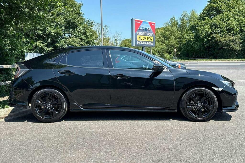Honda Civic 1.5 Vtec Turbo Sport Hatchback MD68YPR Black #2