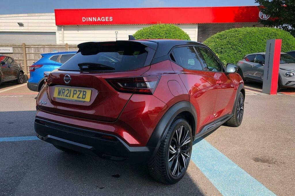 Nissan Juke 1.0 Dig T Tekna Plus Suv WR21PZB Red #3