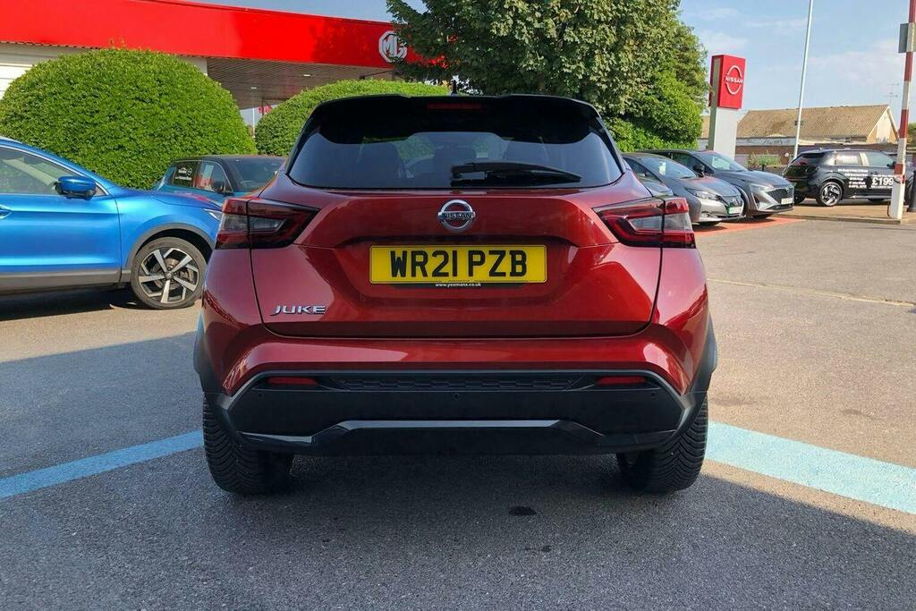 Nissan Juke 1.0 Dig T Tekna Plus Suv WR21PZB Red #4